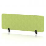 Sch! Acoustic Desktop Screen - Rectangle - 1200 x 400mm - Lime Green SCH00364