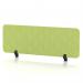 Sch! Acoustic Desktop Screen - Rectangle - 1200 x 400mm - Lime Green SCH00364