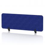 Sch! Acoustic Desktop Screen - Rectangle - 1200 x 400mm - Cobalt Blue SCH00365
