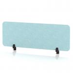 Sch! Acoustic Desktop Screen - Rectangle - 1200 x 400mm - Sky Light Blue SCH00366