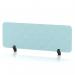 Sch! Acoustic Desktop Screen - Rectangle - 1200 x 400mm - Sky Light Blue SCH00366