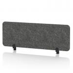 Sch! Acoustic Desktop Screen - Rectangle - 1200 x 400mm - Graphite Charcoal SCH00367