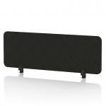 Sch! Acoustic Desktop Screen - Rectangle - 1200 x 400mm - Raven Black SCH00368
