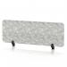 Sch! Acoustic Desktop Screen - Rectangle - 1200 x 400mm - Pebble Light Grey SCH00369