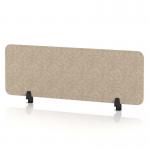 Sch! Acoustic Desktop Screen - Rectangle - 1200 x 400mm - Oatmeal Beige SCH00370