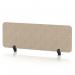Sch! Acoustic Desktop Screen - Rectangle - 1200 x 400mm - Oatmeal Beige SCH00370