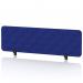 Sch! Acoustic Desktop Screen - Rectangle - 1400 x 400mm - Cobalt Blue SCH00375