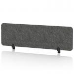 Sch! Acoustic Desktop Screen - Rectangle - 1400 x 400mm - Graphite Charcoal SCH00377