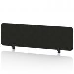 Sch! Acoustic Desktop Screen - Rectangle - 1400 x 400mm - Raven Black SCH00378