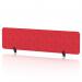 Sch! Acoustic Desktop Screen - Rectangle - 1600 x 400mm - Poppy Red SCH00382