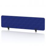 Sch! Acoustic Desktop Screen - Rectangle - 1600 x 400mm - Cobalt Blue SCH00385