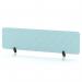 Sch! Acoustic Desktop Screen - Rectangle - 1600 x 400mm - Sky Light Blue SCH00386
