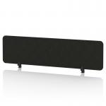 Sch! Acoustic Desktop Screen - Rectangle - 1600 x 400mm - Raven Black SCH00388