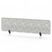 Sch! Acoustic Desktop Screen - Rectangle - 1600 x 400mm - Pebble Light Grey SCH00389