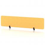 Sch! Acoustic Desktop Screen - Rectangle - 1800 x 400mm - Buttercup Yellow SCH00391