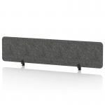 Sch! Acoustic Desktop Screen - Rectangle - 1800 x 400mm - Graphite Charcoal SCH00397