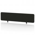 Sch! Acoustic Desktop Screen - Rectangle - 1800 x 400mm - Raven Black SCH00398