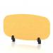 Sch! Acoustic Desktop Screen - Oblong - 800 x 400mm - Buttercup Yellow SCH00401