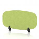 Sch! Acoustic Desktop Screen - Oblong - 800 x 400mm - Lime Green SCH00404