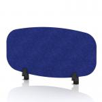 Sch! Acoustic Desktop Screen - Oblong - 800 x 400mm - Cobalt Blue SCH00405