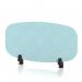 Sch! Acoustic Desktop Screen - Oblong - 800 x 400mm - Sky Light Blue SCH00406