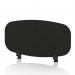 Sch! Acoustic Desktop Screen - Oblong - 800 x 400mm - Raven Black SCH00408
