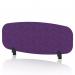 Sch! Acoustic Desktop Screen - Oblong - 1000 x 400mm - Plum Purple SCH00413