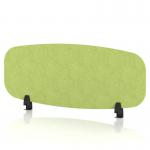 Sch! Acoustic Desktop Screen - Oblong - 1000 x 400mm - Lime Green SCH00414