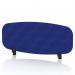 Sch! Acoustic Desktop Screen - Oblong - 1000 x 400mm - Cobalt Blue SCH00415