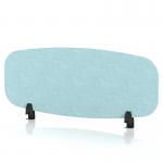 Sch! Acoustic Desktop Screen - Oblong - 1000 x 400mm - Sky Light Blue SCH00416