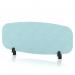 Sch! Acoustic Desktop Screen - Oblong - 1000 x 400mm - Sky Light Blue SCH00416
