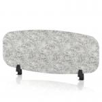 Sch! Acoustic Desktop Screen - Oblong - 1000 x 400mm - Pebble Light Grey SCH00419