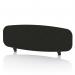 Sch! Acoustic Desktop Screen - Oblong - 1200 x 400mm - Raven Black SCH00428