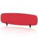 Sch! Acoustic Desktop Screen - Oblong - 1400 x 400mm - Poppy Red SCH00432