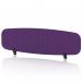 Sch! Acoustic Desktop Screen - Oblong - 1400 x 400mm - Plum Purple SCH00433