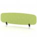 Sch! Acoustic Desktop Screen - Oblong - 1400 x 400mm - Lime Green SCH00434