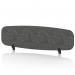 Sch! Acoustic Desktop Screen - Oblong - 1400 x 400mm - Graphite Charcoal SCH00437