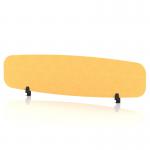 Sch! Acoustic Desktop Screen - Oblong - 1600 x 400mm - Buttercup Yellow SCH00441