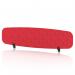Sch! Acoustic Desktop Screen - Oblong - 1600 x 400mm - Poppy Red SCH00442