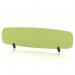 Sch! Acoustic Desktop Screen - Oblong - 1600 x 400mm - Lime Green SCH00444