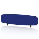 Sch! Acoustic Desktop Screen - Oblong - 1600 x 400mm - Cobalt Blue SCH00445