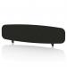 Sch! Acoustic Desktop Screen - Oblong - 1600 x 400mm - Raven Black SCH00448