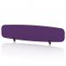 Sch! Acoustic Desktop Screen - Oblong - 1800 x 400mm - Plum Purple SCH00453