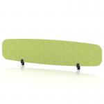 Sch! Acoustic Desktop Screen - Oblong - 1800 x 400mm - Lime Green SCH00454
