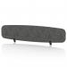 Sch! Acoustic Desktop Screen - Oblong - 1800 x 400mm - Graphite Charcoal SCH00457