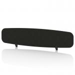 Sch! Acoustic Desktop Screen - Oblong - 1800 x 400mm - Raven Black SCH00458