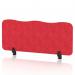 Sch! Acoustic Desktop Screen - Wave - 1000 x 400mm - Poppy Red SCH00472