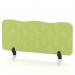 Sch! Acoustic Desktop Screen - Wave - 1000 x 400mm - Lime Green SCH00474