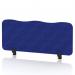 Sch! Acoustic Desktop Screen - Wave - 1000 x 400mm - Cobalt Blue SCH00475