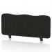 Sch! Acoustic Desktop Screen - Wave - 1000 x 400mm - Raven Black SCH00478